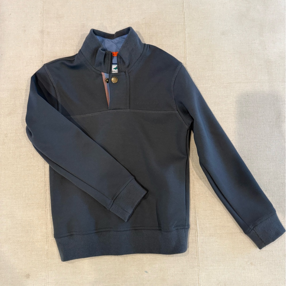 Properly Tied Boys’ Kennedy Pullover, Gray